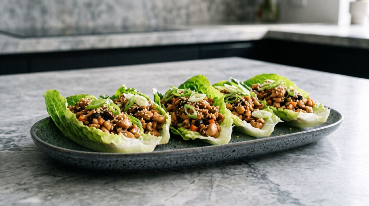 Photo of Chicken Lettuce Cups