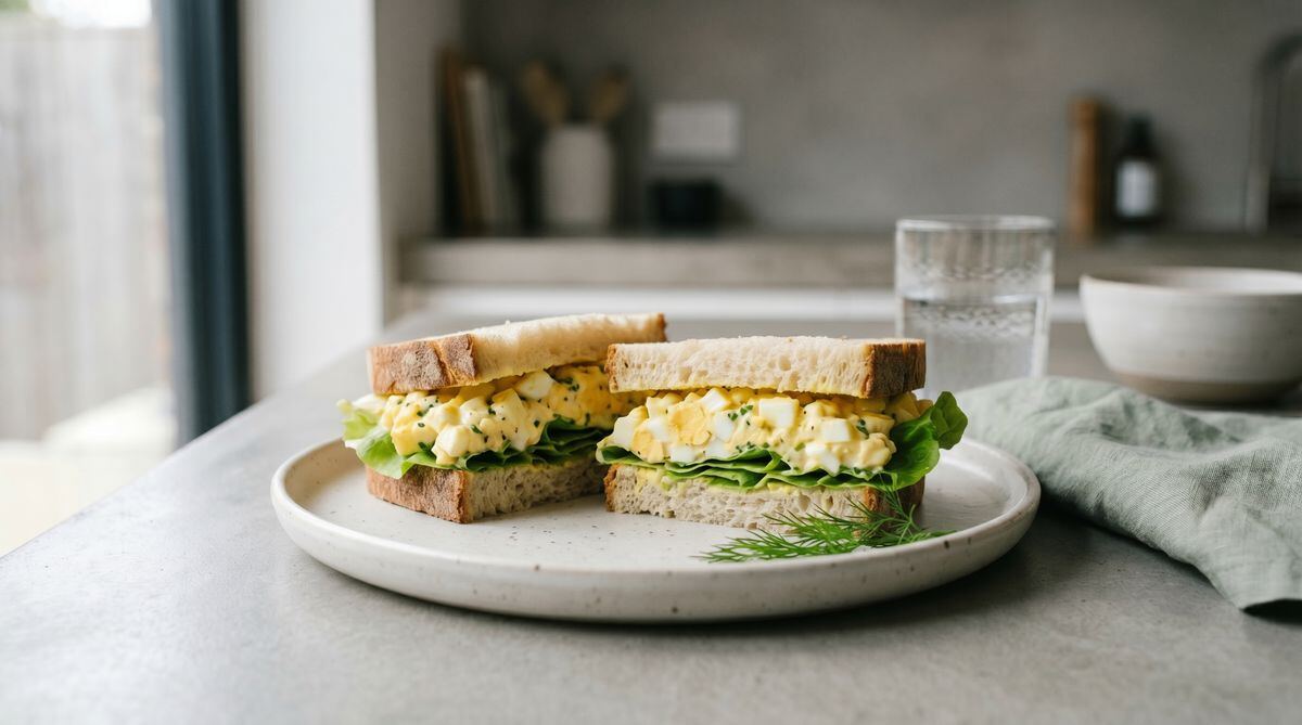 Photo of Egg and Lettuce Sandwiches