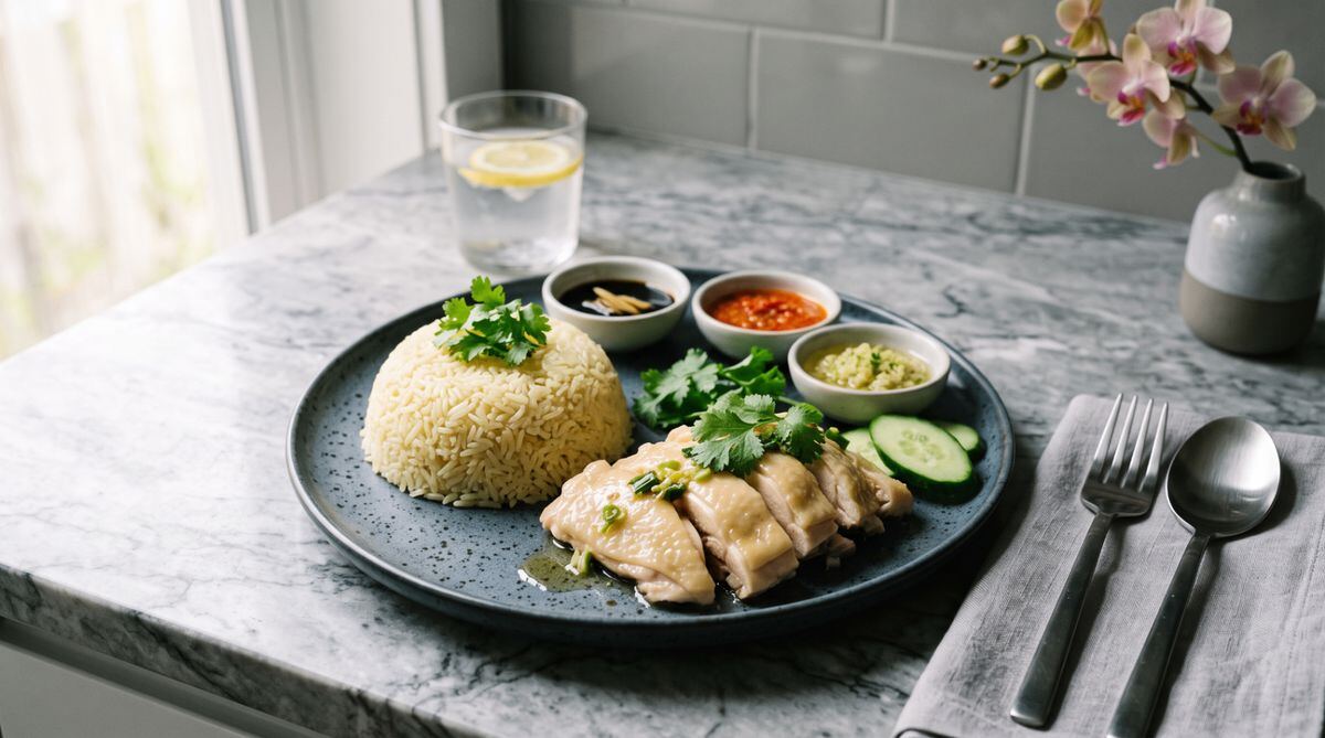 Photo of Hainanese Chicken with Rice