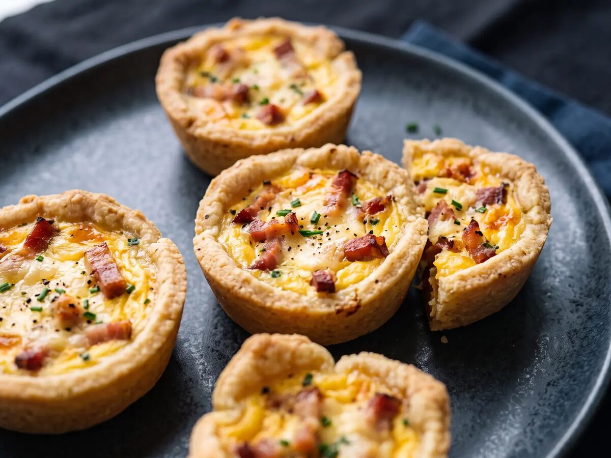 Photo of Mini Quiches with Homemade Pastry