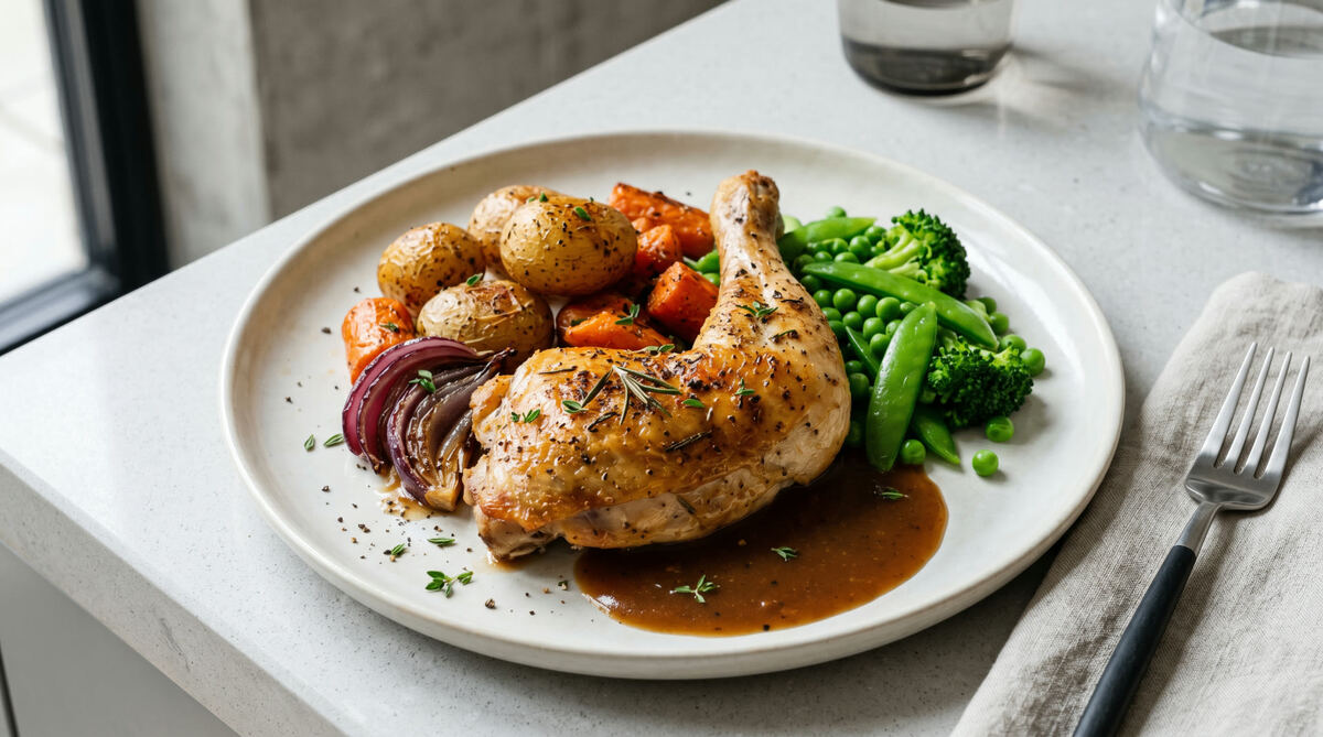 Photo of Roast Chicken and Veg