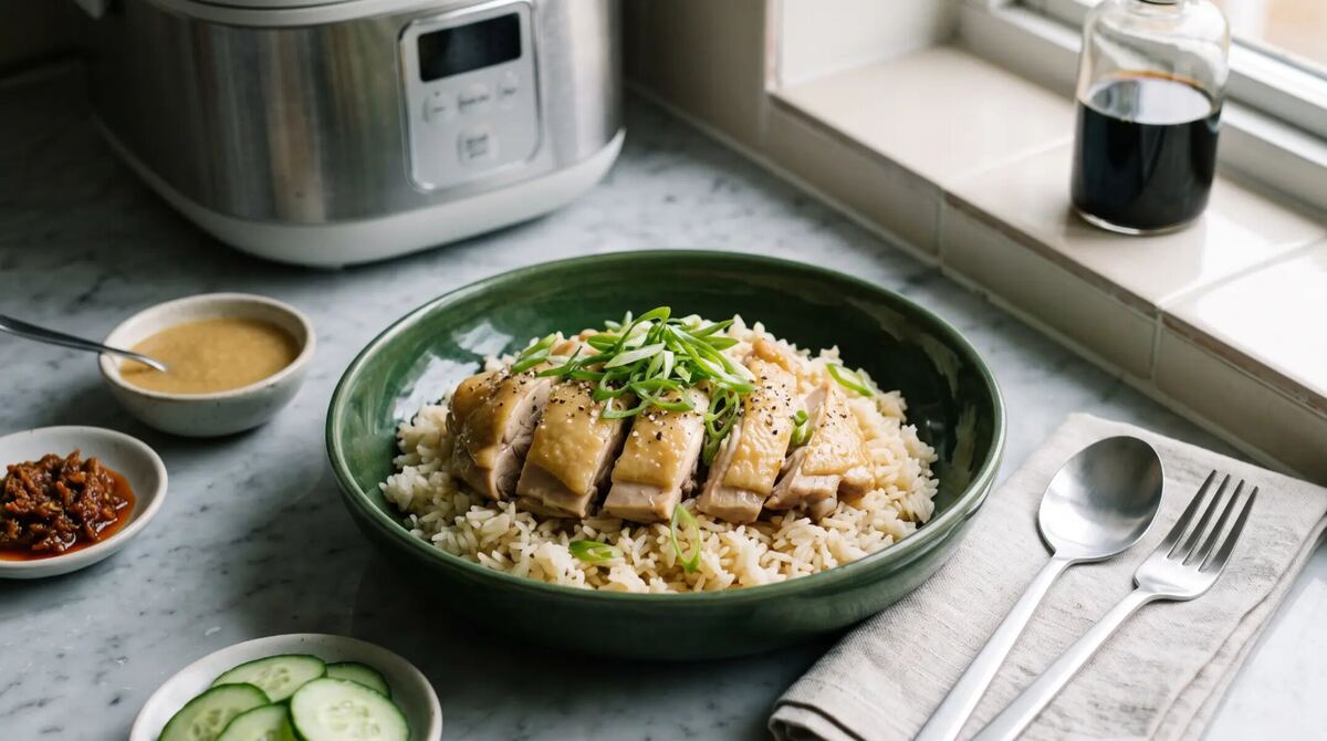 Photo of Simple Rice Cooker Chicken and Rice