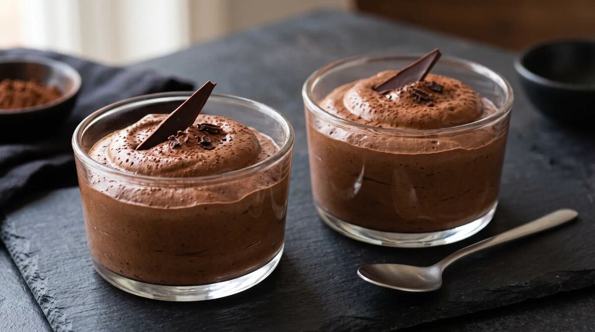 Photo of Two Ingredient Chocolate Mousse